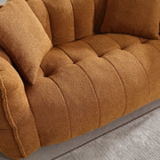 Channel-Tufted Boucle Loveseat Sofa — additional product view 12