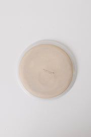 Matte White Ceramic Appetizer Plate Set