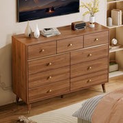Dark Espresso Six-Drawer Dresser with Anti-Tip