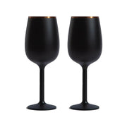 Insulated Stainless Steel Wine Glass Set