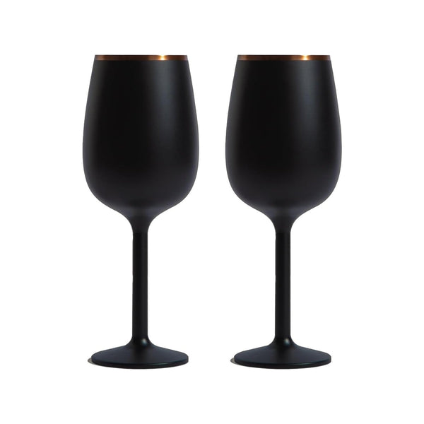 Insulated Stainless Steel Wine Glass Set
