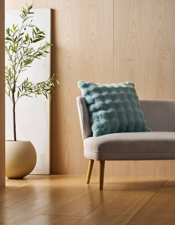 Bubble Textured Plush Cuddle Pillow