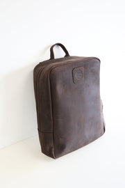 Full-Grain Leather Professional Backpack