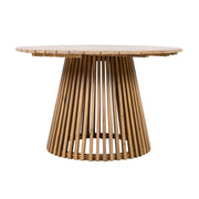Acacia Wood Rope-Weave Outdoor Dining Set
