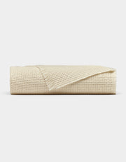 Baby Alpaca Waffle Throw