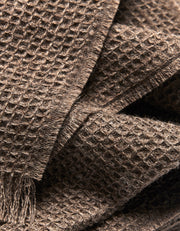 Baby Alpaca Waffle Throw