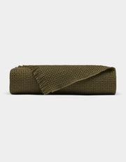Baby Alpaca Waffle Throw
