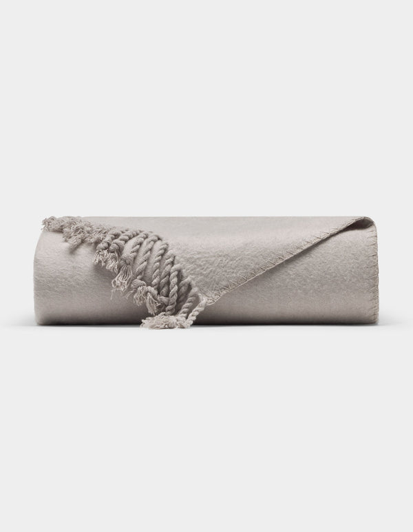 Bamboo Viscose Tassel Throw