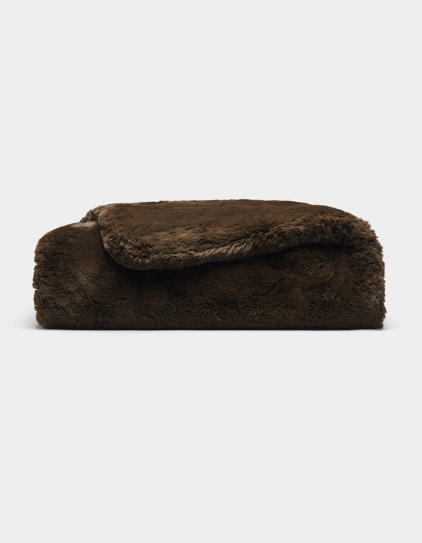 Superplush Faux Fur Cuddle Blanket
