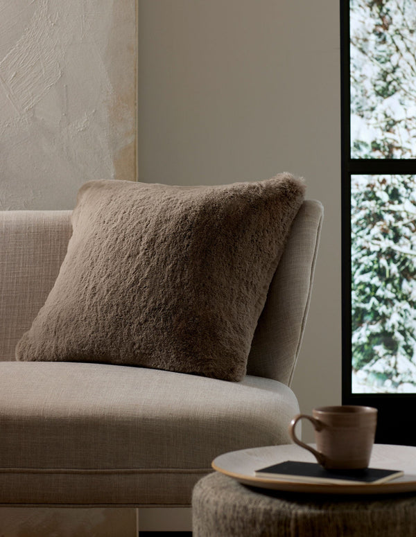 Superplush Faux Fur Cuddle Pillow