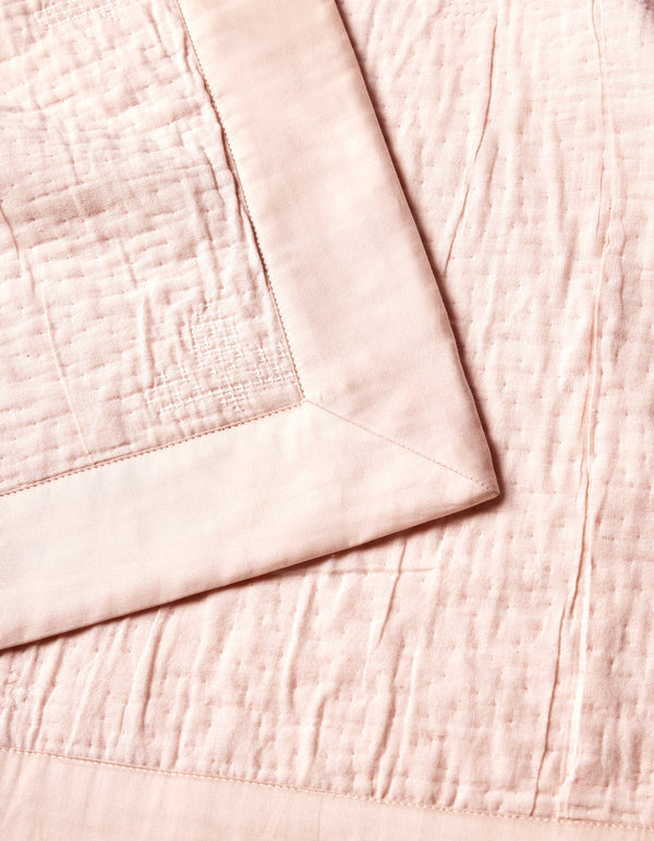 Matelasse Cotton Blend Baby Blanket