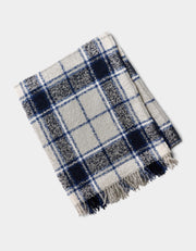 Alpaca Bouclé Plaid Throw