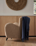 Baby Alpaca & Merino Basketweave Throw