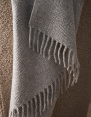Baby Alpaca & Merino Basketweave Throw