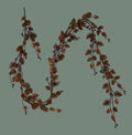 Mixed Pinecone Garland, 71 in
