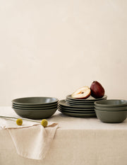Matte Ceramic Dinnerware Set 16-Piece