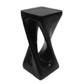 Sculptural Twist Concrete Side Table