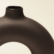 Arch-Form Matte Ceramic Vase