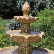 Three-Tier Tulip Outdoor Fountain