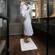 Dense-Pile Cotton Bath Mat