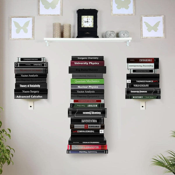 Concealed Metal Wall Book Shelf (view 2) | Roost & Roam