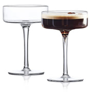 Clear Cocktail Martini Coupe Glass