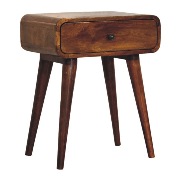Chestnut Mango Wood Nightstand
