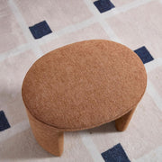 Chenille Upholstered Storage Bench Set – ottoman (view 3) | Roost & Roam
