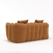 Channel-Tufted Boucle Loveseat Sofa — additional product view 17
