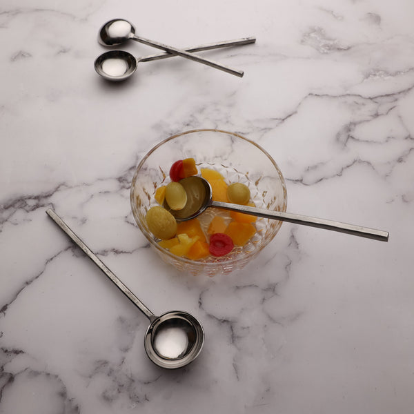 Polished Stainless Steel Sugar Spoon Set