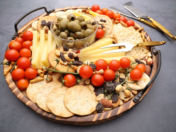 Scorched Mango Wood Serving Tray — alternate view or variant option