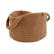 Chunky Crochet Round Storage Basket