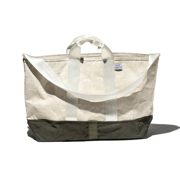 Upcycled Canvas Laminated Tote Bag