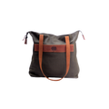 Canvas and Leather Tote Bag
