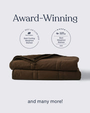 Weighted Cotton Throw Blanket