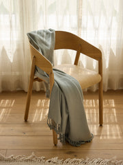 Bamboo Viscose Tassel Throw