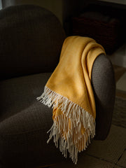Bamboo Blend Herringbone Tassel Throw