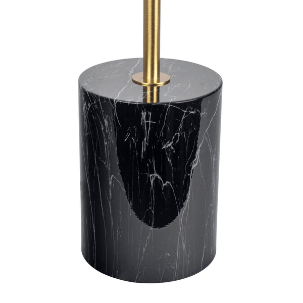 Nova Black & Gold Marble Table Lamp