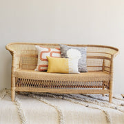 Hand-Dyed Block Lumbar Pillow