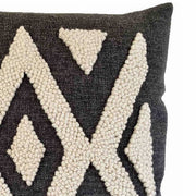 Punch Needle Ndebele Throw Pillow