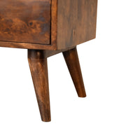 Chestnut Mango Wood Nightstand
