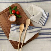 Striped Recycled Cotton Tablecloth Set