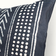 Batik Hand-Printed Cotton Throw Pillow