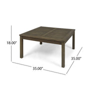 Acacia Wood Sectional Outdoor Sofa Set — additional product view 15