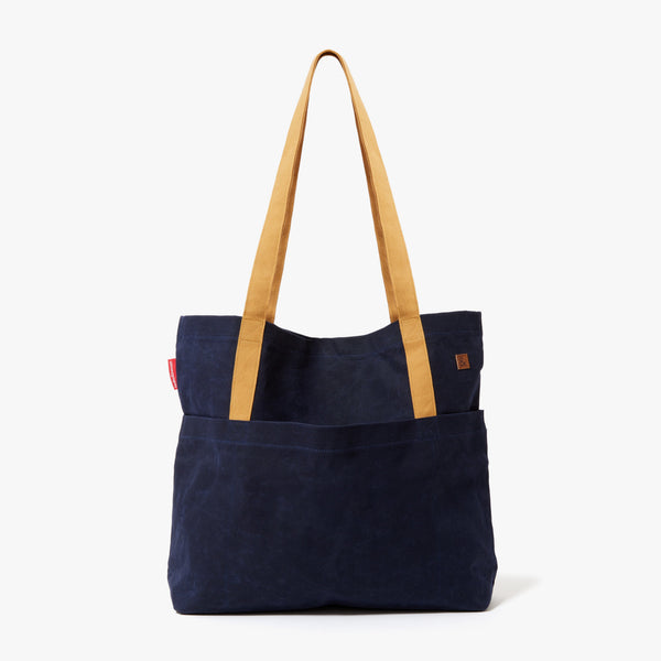 Waxed Canvas Market Tote
