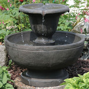 Two-Tier Polyresin Outdoor Fountain
