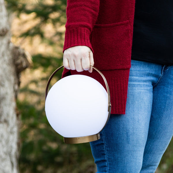 Globe Rechargeable Portable LED Lantern