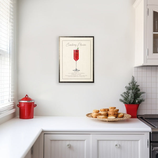 Pewter-Framed Cranberry Mimosa Recipe Print