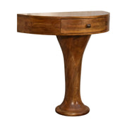Mango Wood Pedestal Console Table
