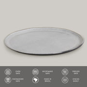 Reactive Glaze Dinner Plate Set